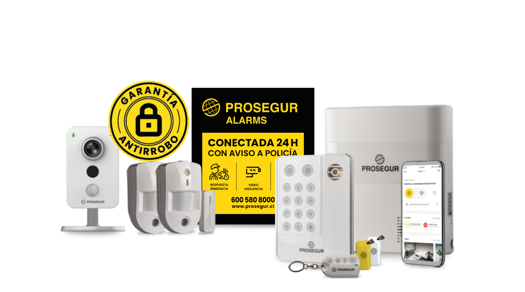 Kit seguridad Prosegur Alarmas Chile Kit seguridad Prosegur Alarmas Chile